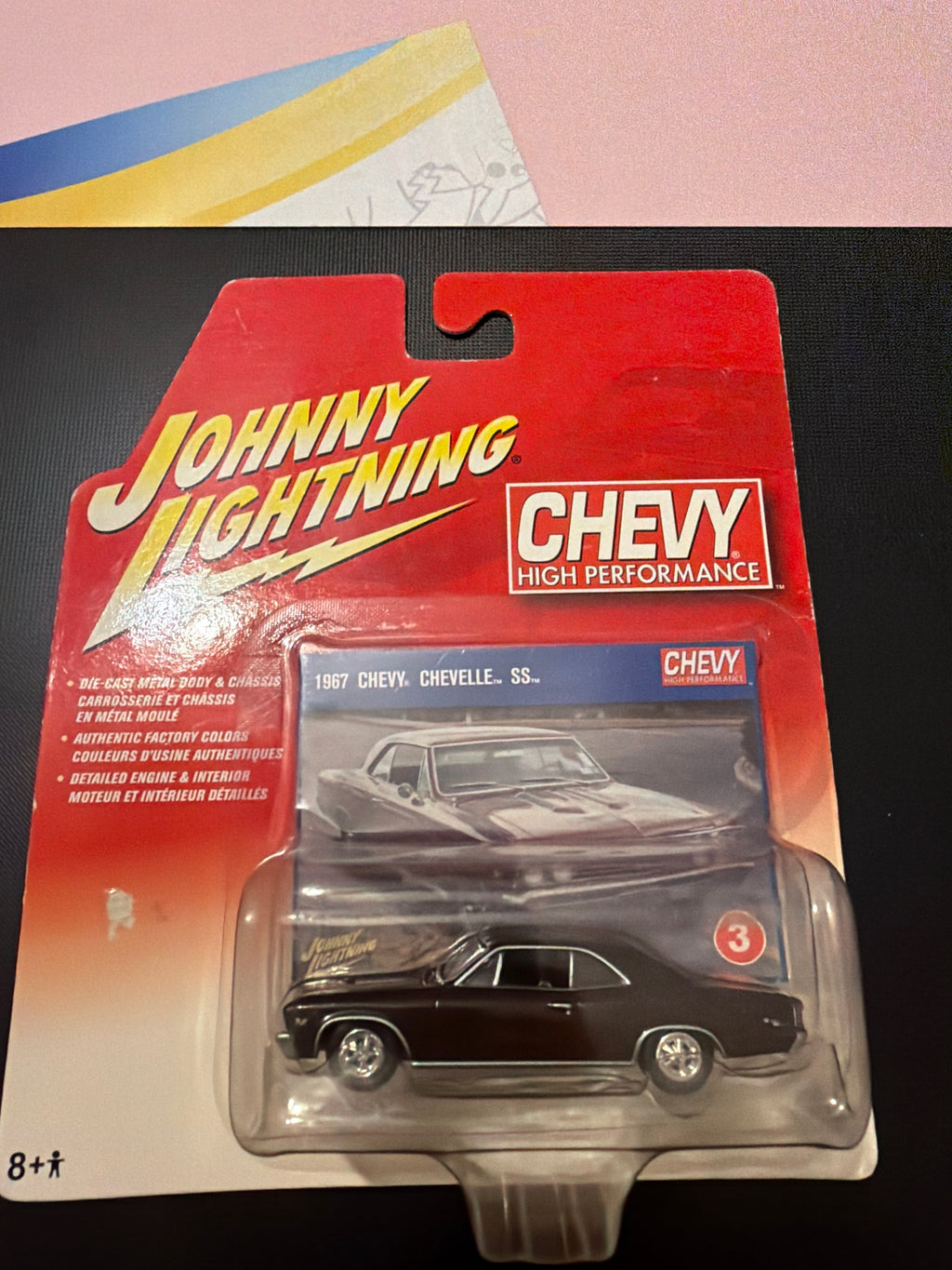 Johnny Lightning Chevy High Performance – 1967 Chevy Chevelle SS – 1:64
