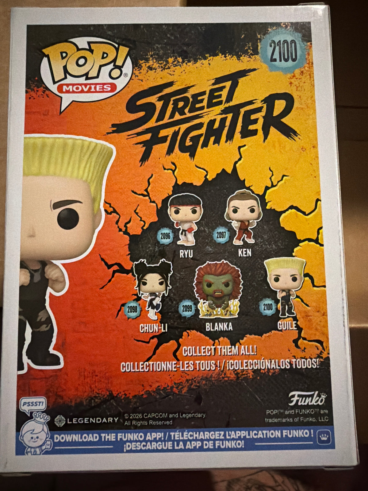 Funko Pop! Movies: Street Fighter (2026) – Guile #2100