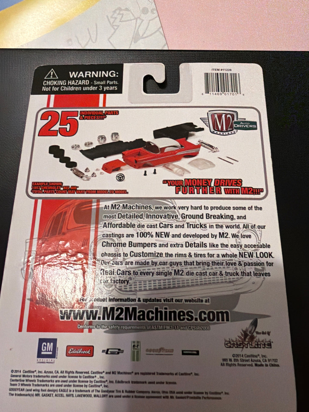 M2 Machines Auto-Drivers – 1967 Chevrolet Nova SS – 1:64