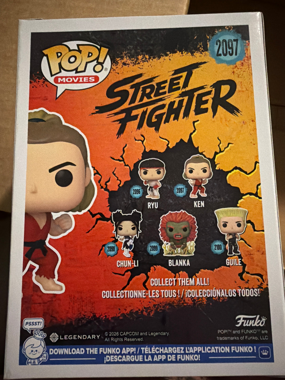 Funko Pop! Movies: Street Fighter (2026) – Ken #2097