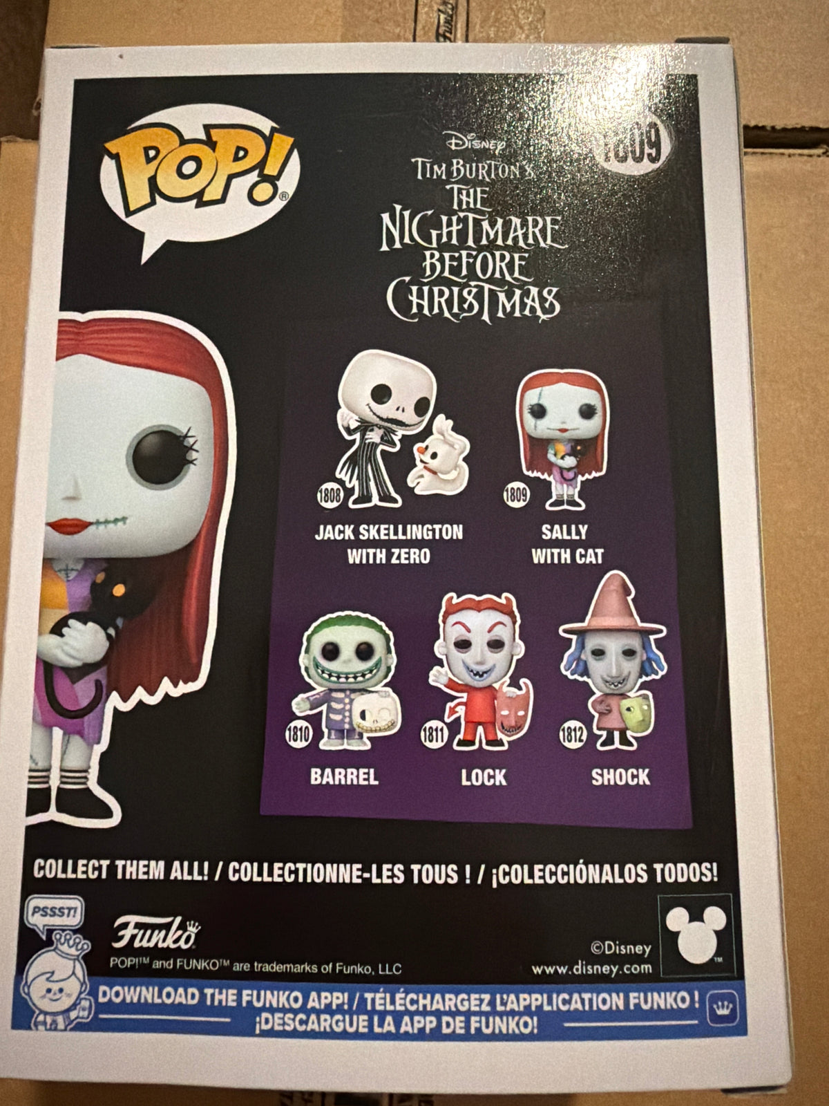 Funko Pop! Disney: The Nightmare Before Christmas – Sally with Cat #1809