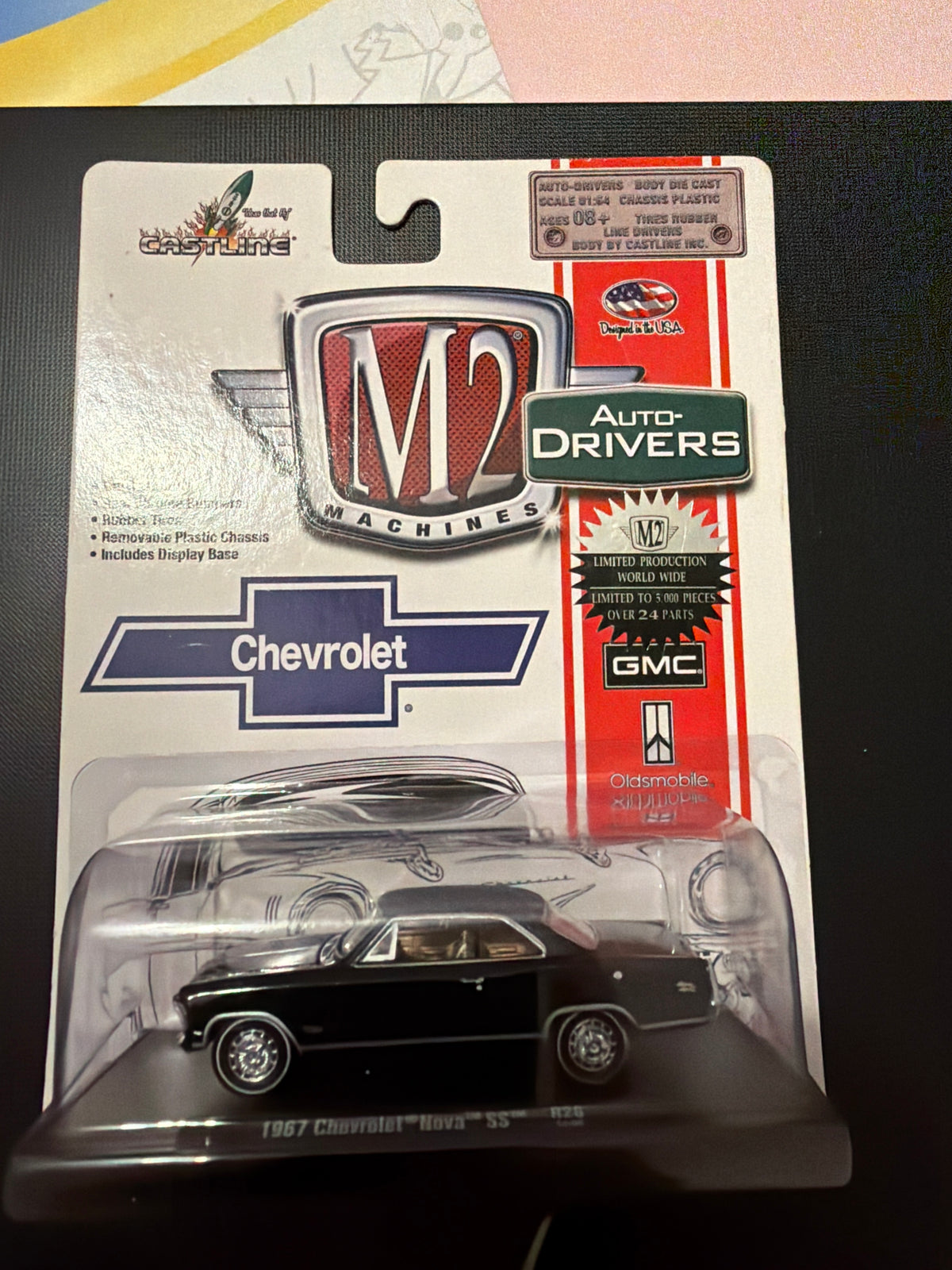 M2 Machines Auto-Drivers – 1967 Chevrolet Nova SS – 1:64