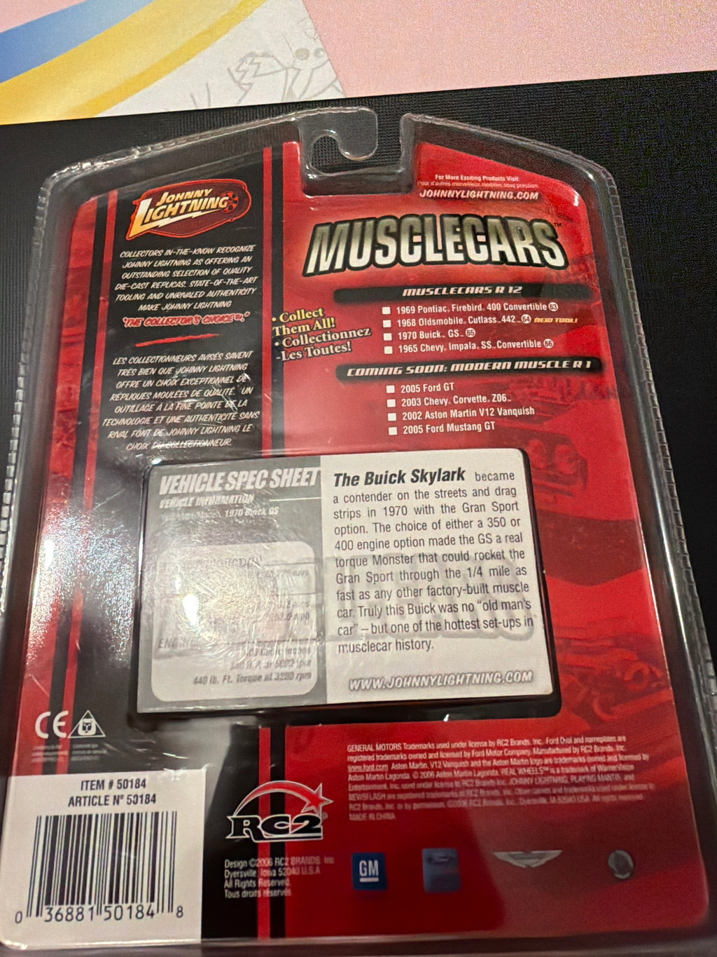 Johnny Lightning Muscle Cars – 1970 Buick GS – Release 12 – 1:64