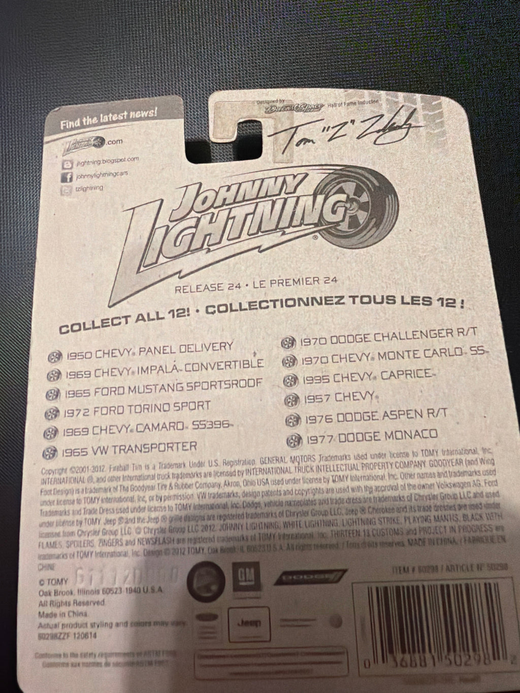 Johnny Lightning Classic Gold – 1969 Chevy Impala Convertible – Release 24 – 1:64