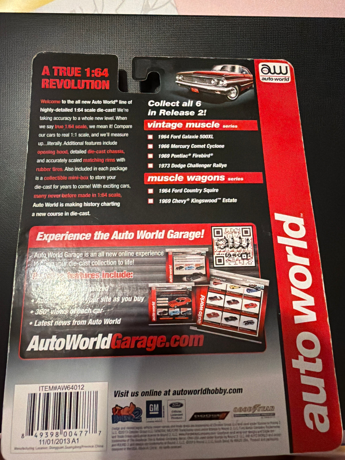 Auto World Muscle Wagons – 1969 Chevy Kingswood Estate – 1:64
