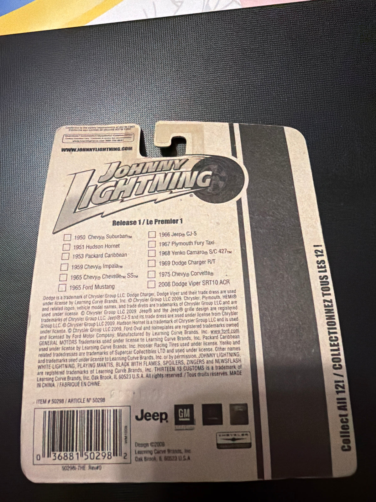 Johnny Lightning – 1959 Chevy Impala – Release 1 – 1:64